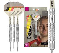 TARGET Darts Dimitri Van den Bergh Dream Maker G2 23G 90% Tungsten Swiss Point Steel Tip Darts Set