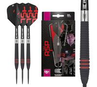 Target Darts Nathan Aspinall The Asp Black 80% Tungsten Swiss Point Steel Tip Darts Set