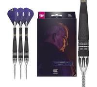 TARGET Darts Phil Taylor Power 9-Five Gen 10 22G 95% Tungsten Swiss Point Steel Tip Darts Set
