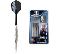 Target Darts Set Phil Taylor Power Silverlight Brass Dart Steel Tip