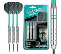 Target Darts Set Rob Cross Silver Voltage 24G Brass Steel Tip Dart Set