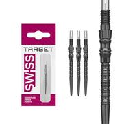 Target Darts Signature Swiss Point TRB | 3 Pack Set of Tips | 30MM - Black | Change Dart Points, Swiss Point Technology, Professional Darts Accessories