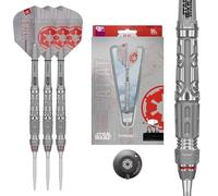 Target Darts Star Wars AT-AT 90% Tungsten Steel Tip Darts, 23G/24G/25G | Silver Swiss Storm Points, Pro Grip Shafts, No.6 Pro Ultra Flights & Swiss Point Tool