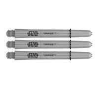 Target Darts Star Wars Pro Grip Dart Shafts | Pack of 3, Dart Shaft Multipack, Grey - Medium (48mm) | Professional Disney Accessories