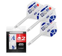 Target Darts Star Wars R2-D2 K Flex Integrated Dart Flights & Shafts | R2D2 Pack of 3 K-Flex, No.2 | Disney K-Flex Accessories, Intermediate (26mm)