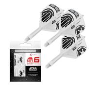 Target Darts Star Wars Storm Trooper K Flex Integrated Dart Flights & Shafts | Stormtrooper Pack of 3 K-Flex, No.6 | Disney K-Flex Accessories, Short (19mm)