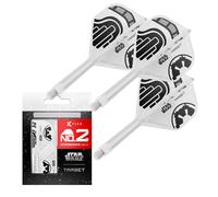 Target Darts Star Wars Storm Trooper K Flex Integrated Dart Flights & Shafts | Stormtrooper Pack of 3 K-Flex, No.2 | Disney K-Flex Accessories, Intermediate (26mm)