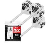 Target Darts Star Wars Storm Trooper K Flex Integrated Dart Flights & Shafts | Stormtrooper Pack of 3 K-Flex, No.2 | Disney K-Flex Accessories, Medium (33mm)