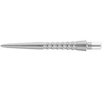 Target Darts Steel Tip Storm Point Dart Interchangeable Tips Dart Point Silver Grooved 26 mm