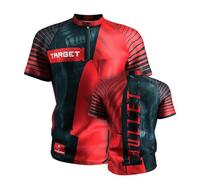 TARGET Darts Stephen Bunting Dart Top - 2025 World Championship Mens Dartboards Top, Adult Collarless Cool Play The Bullet Player Edition T-Shirt, Size S