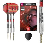 TARGET Darts Stephen Bunting G5 95% Tungsten Dart Set (18G), Steel Tip Swiss Point Darts | Generation 5 Player Edition Darts with Swiss Points, Professional Darts Set, Swiss Point Tool Included