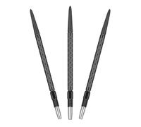 Target Darts Swiss FLT Dart Points, Luke Littler Fallout Edition | 3 Pack Set of Tips | 30MM/35MM/42MM - Gold/Silver/Black | Change Dart Points, Textured Swiss Point, Professional Darts, SP