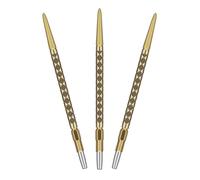 Target Darts Swiss FLT Dart Points, Luke Littler Fallout Edition | 3 Pack Set of Tips | 30MM/35MM/42MM - Gold/Silver/Black | Change Dart Points, Textured Swiss Point, Professional Darts, SP