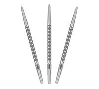 Target Darts Swiss FLT Dart Points, Luke Littler Fallout Edition | 3 Pack Set of Tips | 30MM/35MM/42MM - Gold/Silver/Black | Change Dart Points, Textured Swiss Point, Professional Darts, SP