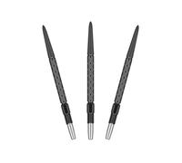 Target Darts Swiss FLT Dart Points, Luke Littler Fallout Edition | 3 Pack Set of Tips | 30MM/35MM/42MM - Gold/Silver/Black | Change Dart Points, Textured Swiss Point, Professional Darts, SP
