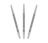 Target Darts Swiss FLT Dart Points, Luke Littler Fallout Edition | 3 Pack Set of Tips | 30MM/35MM/42MM - Gold/Silver/Black | Change Dart Points, Textured Swiss Point, Professional Darts, SP