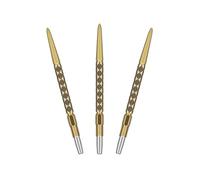 Target Darts Swiss FLT Dart Points, Luke Littler Fallout Edition | 3 Pack Set of Tips | 30MM/35MM/42MM - Gold/Silver/Black | Change Dart Points, Textured Swiss Point, Professional Darts, SP