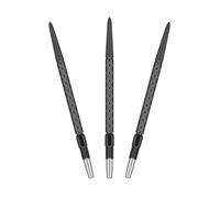Target Darts Swiss FLT Dart Points, Luke Littler Fallout Edition | 3 Pack Set of Tips | 30MM/35MM/42MM - Gold/Silver/Black | Change Dart Points, Textured Swiss Point, Professional Darts, SP