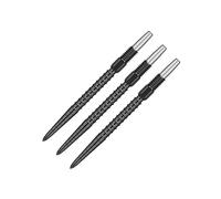 Target Darts Swiss Point Dart Points, Chrono (3 Pack Set of Tips) 26MM - Black | Change Dart Points, Swiss Storm Points, Professional Darts Accessories