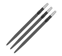 TARGET Darts Swiss Point Dart Points, RVE (3 Pack Set of Tips) 40MM - Black | Change Dart Points, Swiss Storm Points, Professional Darts Accessories