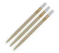 Target Darts Swiss Point Dart Points, RVE (3 Pack Set of Tips) 40MM - Gold | Change Dart Points, Swiss Storm Points, Professional Darts Accessories