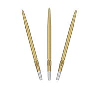 Target Darts Swiss Point SLK Luke Littler Dart Points (3 Pack Set of Tips) 30MM/35MM/42MM - Gold/Silver/Black | Rough Textured Dart Points, Replacement Steel Dart Tips, Professional Dart Accessories