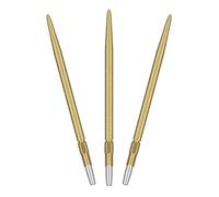 Target Darts Swiss Point SLK Luke Littler Dart Points (3 Pack Set of Tips) 30MM/35MM/42MM - Gold/Silver/Black | Rough Textured Dart Points, Replacement Steel Dart Tips, Professional Dart Accessories
