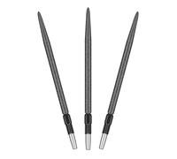 Target Darts Swiss Point SLK Luke Littler Dart Points (3 Pack Set of Tips) 42MM - Black | Rough Textured Dart Points, Replacement Steel Dart Tips, Professional Dart Accessories