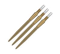 Target Darts Swiss Point Storm Dart Points, Quartz (3 Pack Set of Tips) 26MM, Gold | Change Dart Points, Swiss Storm Points, Professional Darts Accessories
