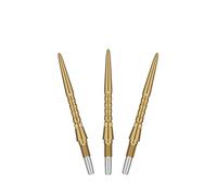 TARGET Darts Swiss Point Storm Dart Points, Surge (3 Pack Set of Tips) 26MM -Gold | Change Dart Points, Swiss Storm Points, Professional Darts Accessories