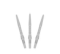 Target Darts Swiss Point Storm Dart Points, Surge (3 Pack Set of Tips) 26MM -Silver | Change Dart Points, Swiss Storm Points, Professional Darts Accessories