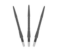TARGET Darts Swiss Point Storm Dart Points, Surge (3 Pack Set of Tips) 35MM -Black | Change Dart Points, Swiss Storm Points, Professional Darts Accessories