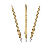 TARGET Darts Swiss Point Storm Dart Points, Surge (3 Pack Set of Tips) 35MM -Gold | Change Dart Points, Swiss Storm Points, Professional Darts Accessories