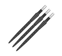 TARGET Darts Swiss Point Storm Diamond Dart Points (3 Pack Set of Tips) 35mm Black SP - Change Dart Point, Professional Darts Accessories