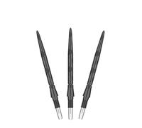 Target Darts Swiss Point Storm Steel Dart Points, Onyx (3 Pack Set of Tips) 30MM - Black | Change Dart Points, Spare Tips, Professional Darts Accessories