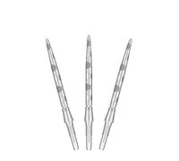 TARGET Darts Swiss Point Storm Steel Dart Points, Onyx (3 Pack Set of Tips) 30MM - Silver | Change Dart Points, Spare Tips, Professional Darts Accessories