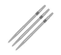 Target Darts Swiss Points, Fire Swiss Point Dart Tips (3 Pack Set of Tips) 35MM, Silver | Change Dart Points, Professional Darts Accessories