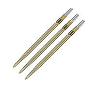 Target Darts Swiss Points, Smooth Swiss Point Dart Tips (3 Pack Set of Tips) 40MM, Gold | Change Dart Points, Professional Darts Accessories