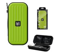 TARGET Darts Takoma Dart Case Wallet, Regular Size, Yellow | Store 3 Fully Assembled Darts & Accessories | Dart Holder with Zip Lock Pouches, Store Flights, Shafts & Swiss Points