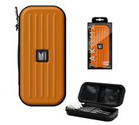 TARGET Darts Takoma Dart Case Wallet, Regular Size, Orange | Store 3 Fully Assembled Darts & Accessories | Dart Holder with Zip Lock Pouches, Store Flights, Shafts & Swiss Points