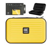 Target Darts Takoma XL Darts Wallet, Yellow - Darts Case Holds 6 Darts, Protective EVA Dart Holder with Double Zip Lock Inner Pouches - Professional Darts Accessories