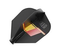 Target Darts Unisex Dimitri Van Den Bergh 8 Shafts and Dart Flights, Black, No.6 UK