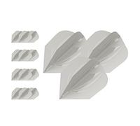 Target Darts Unisex Pro. - Target Darts 5 x Sets of ID Pro Ultra Grey No 6 Dart Flights 15 in total, Grey, No.6 UK