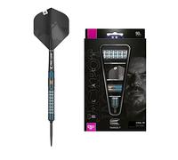 Target Darts Unisex's Adrian Lewis 26G Edition 90% Tungsten Swiss Point Steel Tip Darts Set, Black, Blue and Silver