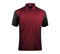 Target Darts Unisex's Coolplay Hybrid-3 Pro Darts Sports Shirt Ruby Red and Black Small, XL