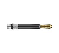 Target Darts Unisex's Heli Ti Darts Shaft, Black, Gold and Silver, Intermediate