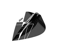 Target Darts Unisex's Phil Taylor Power 9-Five Gen 8 Pro Ultra Dart Flights, Black and White, Kite