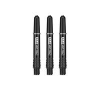 Target Darts Unisex's Pro Grip Evo Aluminium Dart Shafts, Black, Short