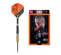 Target Darts Unisex's Raymond Van Barneveld RVB 95 Gen 4 95% Tungsten Swiss Point Steel Tip Darts Set, Gold, Silver, Black and Orange, 23G