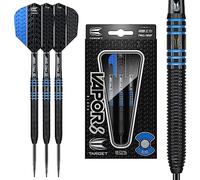 Target Darts Vapor 8 Black 22G Blue 80% Tungsten Steel Tip Darts Set